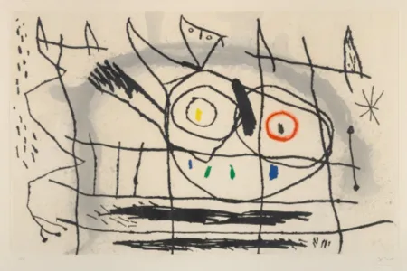 Água-Forte E Água-Tinta Picasso - Couple d'Oiseaux II