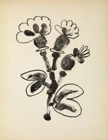 Litografia Picasso - De mémoir d'homme, Planche V