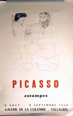 Sem Técnica Picasso - ' estampes ' - Galerie de la Colombe - 06 Vallauris