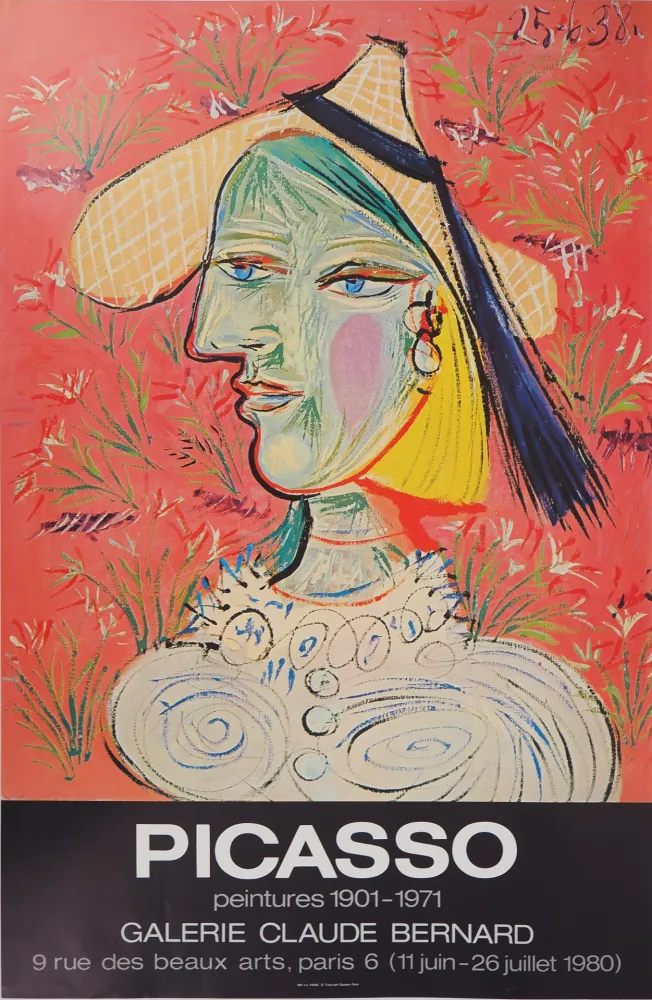 Livro Ilustrado Picasso - Femme au chapeau