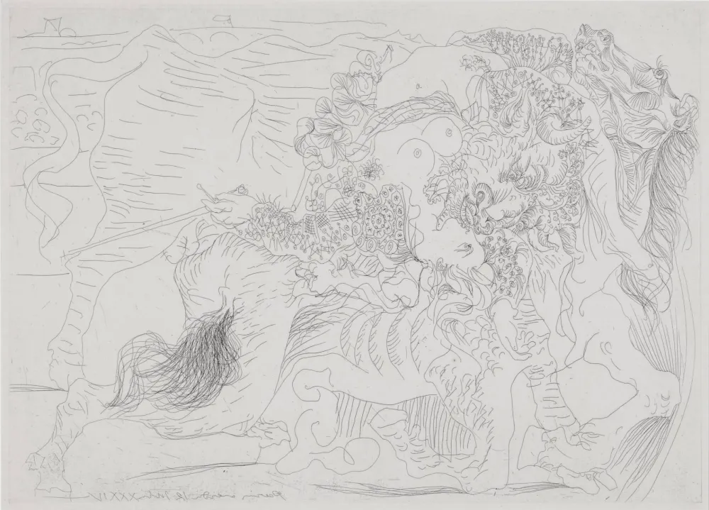 Água-Forte Picasso - Femme Torero I