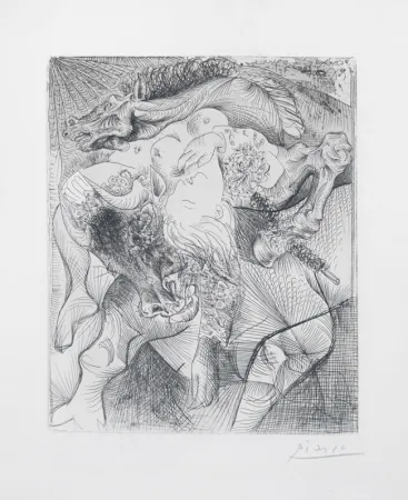 Gravura Picasso - Femme torero II