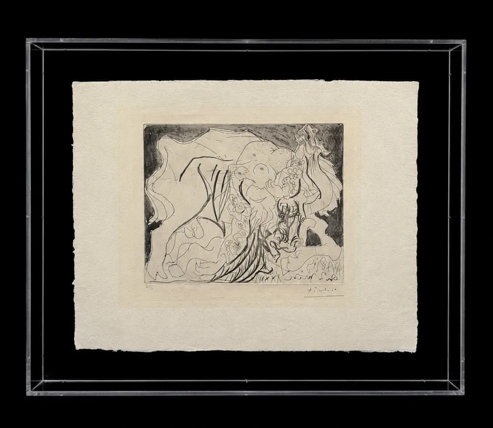 Gravura Picasso - Femme Torero, V
