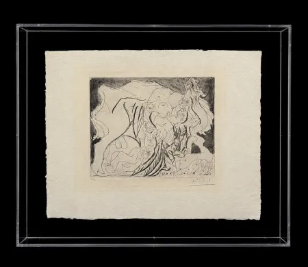 Gravura Picasso - Femme Torero, V