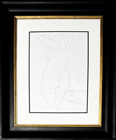 Gravura Picasso - Femme vue de Dos