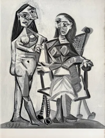 Litografia Picasso - Femmes