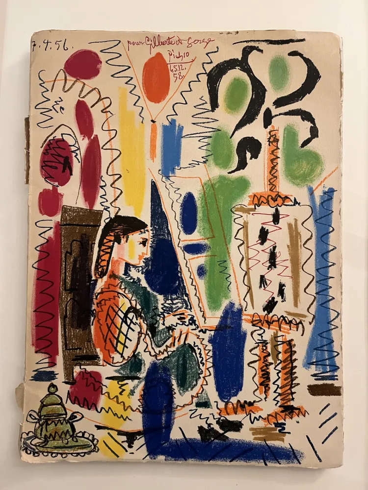 Litografia Picasso - L' ateiler de Cannes