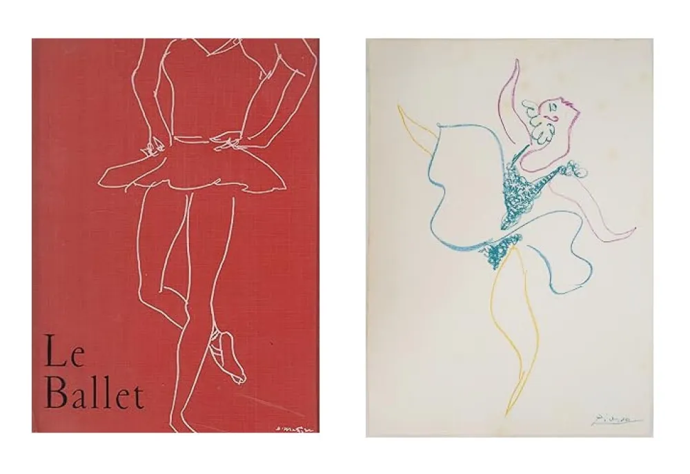 Livro Ilustrado Picasso - La ballet