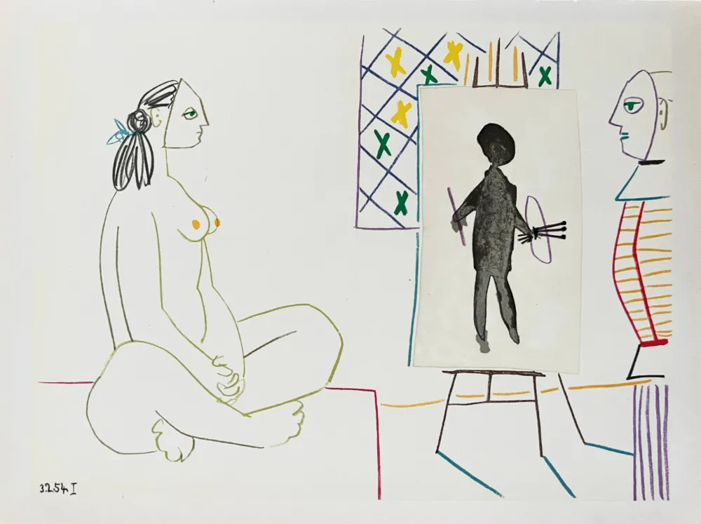 Litografia Picasso - La Comédie Humaine