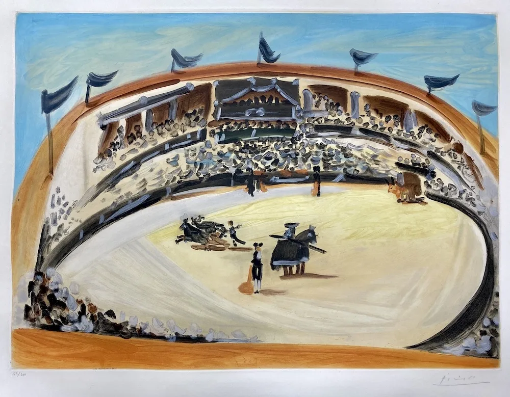 Água-Tinta Picasso - La Corrida