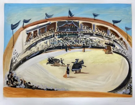 Água-Tinta Picasso - La Corrida