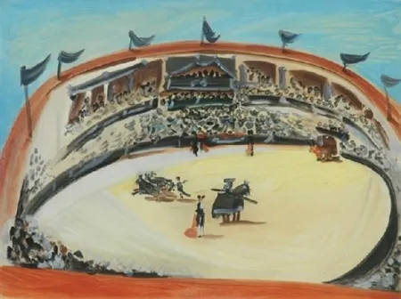 Água-Tinta Picasso - La Corrida ( The Bullfight)