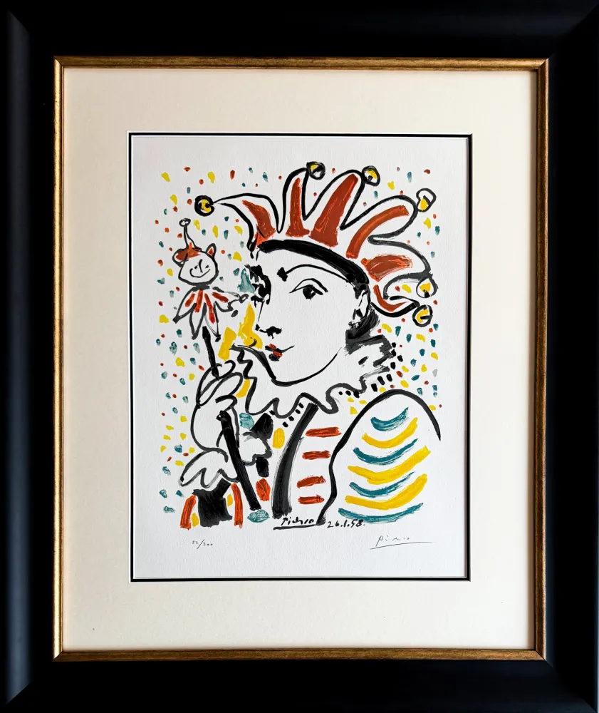 Litografia Picasso - La Folie