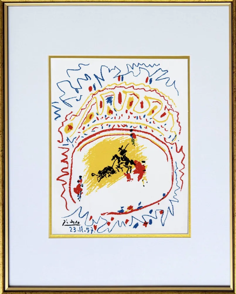 Litografia Picasso - La Petite Corrida