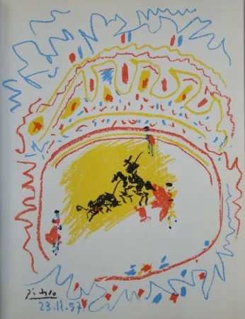 Litografia Picasso - La petite Corrida