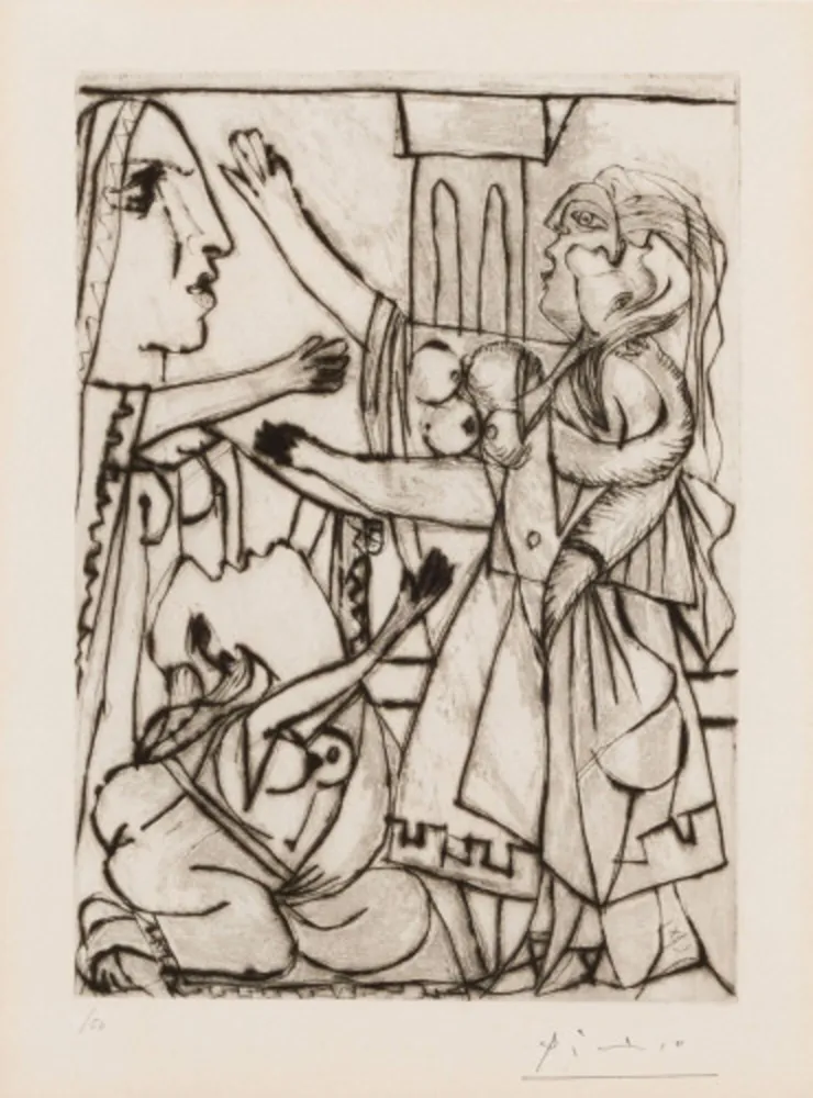 Múltiplo Picasso - La plainte des femmes