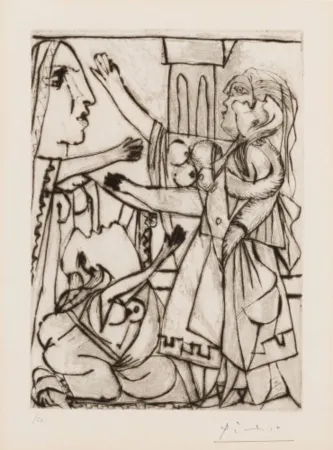 Múltiplo Picasso - La plainte des femmes