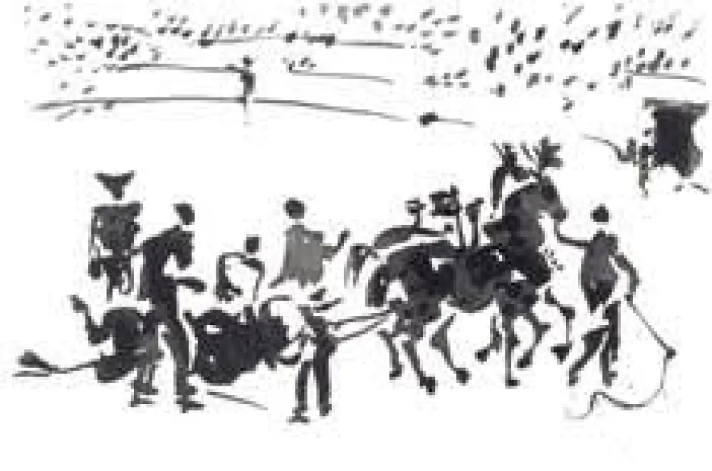 Água-Tinta Picasso - La Tauromaquia portfolio