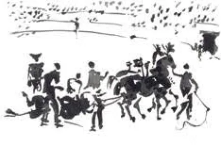 Água-Tinta Picasso - La Tauromaquia portfolio