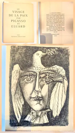 Litografia Picasso - La Visage de la Paix 1951 Deluxe 
