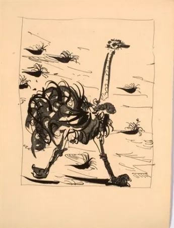Água-Tinta Picasso - L'autruche