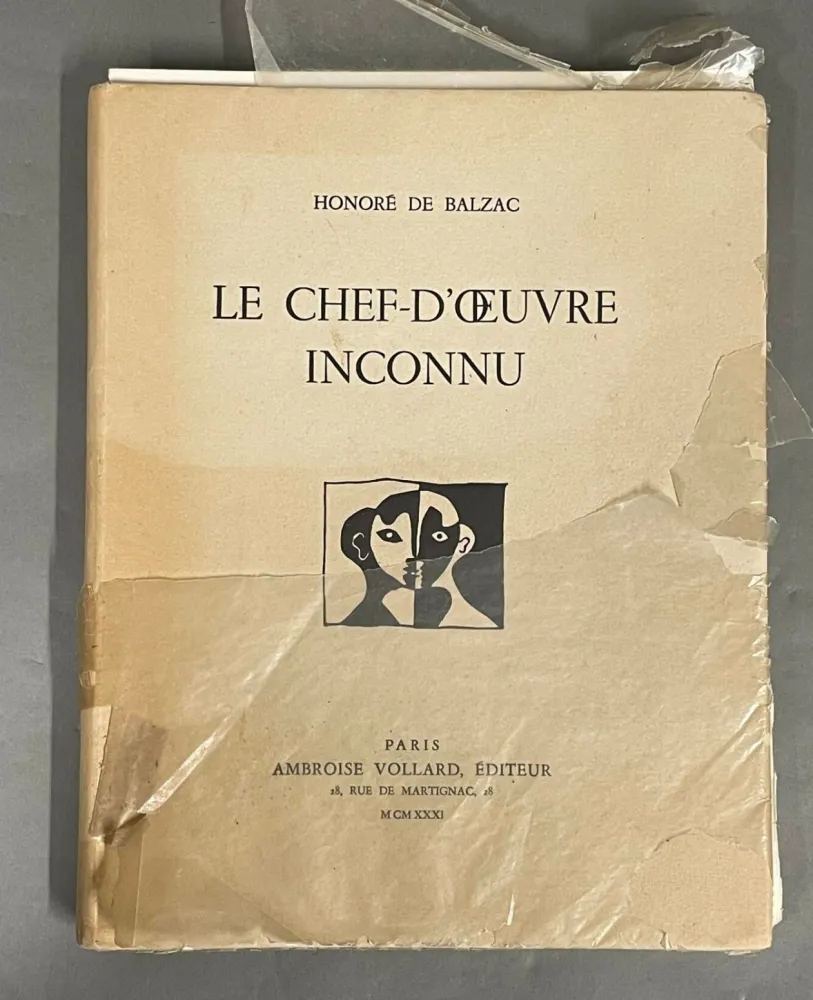 Xilogravura Picasso - Le Chef‑d’œuvre inconnu