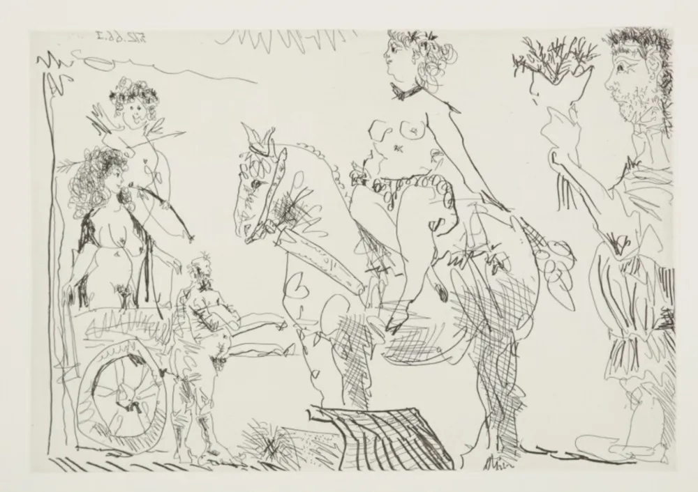 Gravura Picasso - Le Cocu magnifique