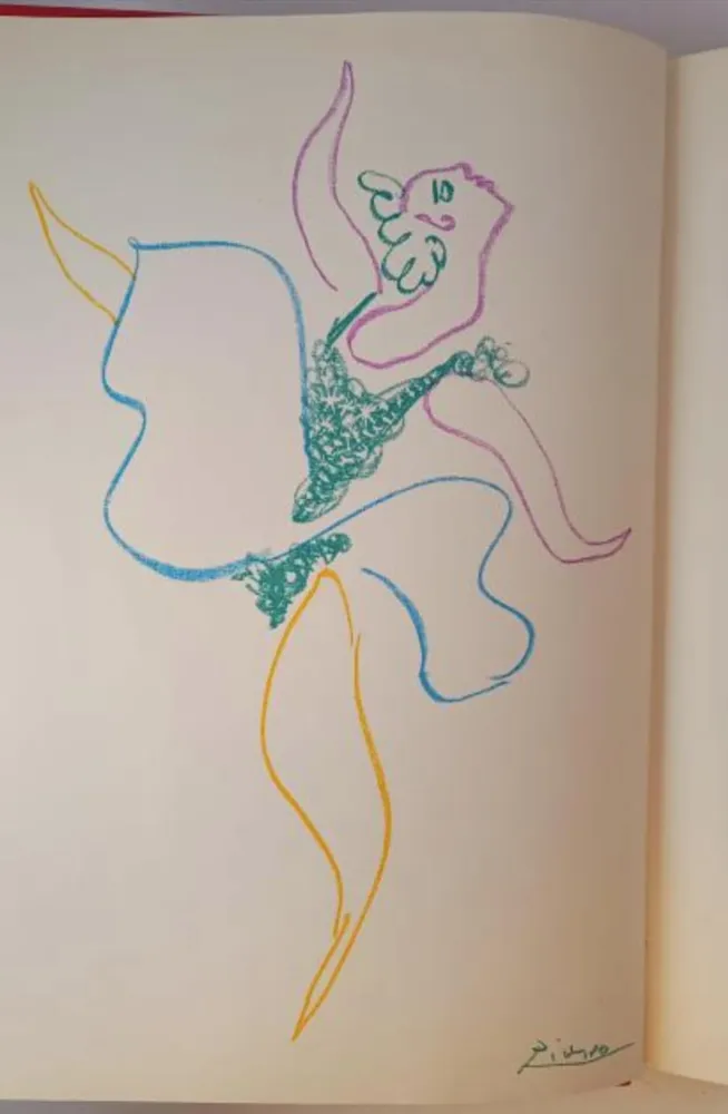 Litografia Picasso - Le Danseuse 1954 / Le Ballet/Ballerina 