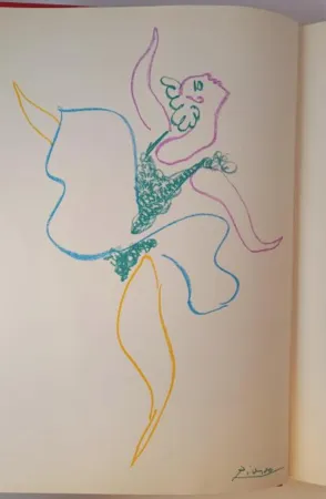 Litografia Picasso - Le Danseuse 1954 / Le Ballet/Ballerina 