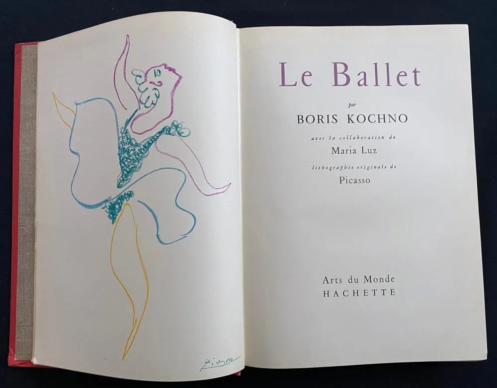 Livro Ilustrado Picasso - Le Danseuse/Le Ballet/Ballerina 