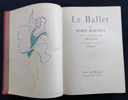Livro Ilustrado Picasso - Le Danseuse/Le Ballet/Ballerina 