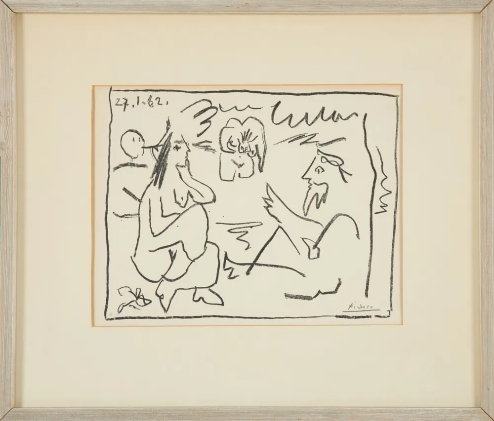 Litografia Picasso - Le Déjeuner sur l’Herbe