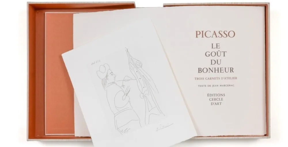 Múltiplo Picasso - Le Goût de Bonheur Deluxe Edition with engraving