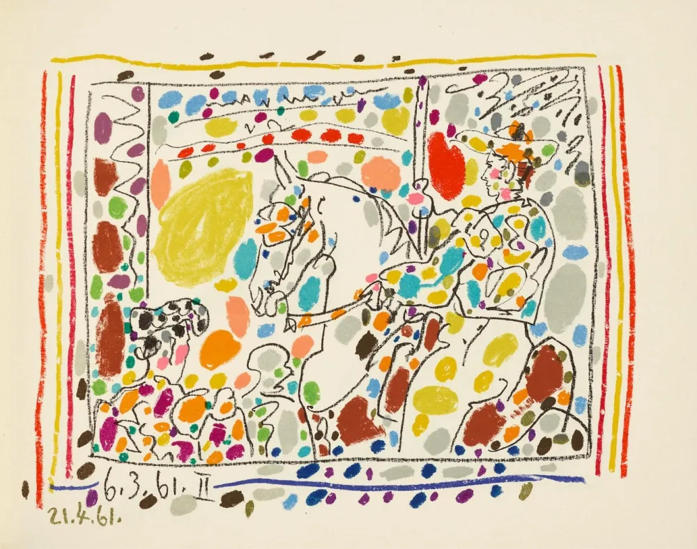 Litografia Picasso - Le Picador II 