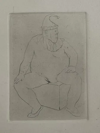 Gravura Picasso - Le Saltimbanque