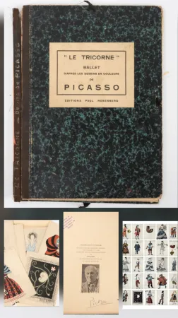 Estêncil Picasso - Le Tricorne 1920 -Handsigned 
