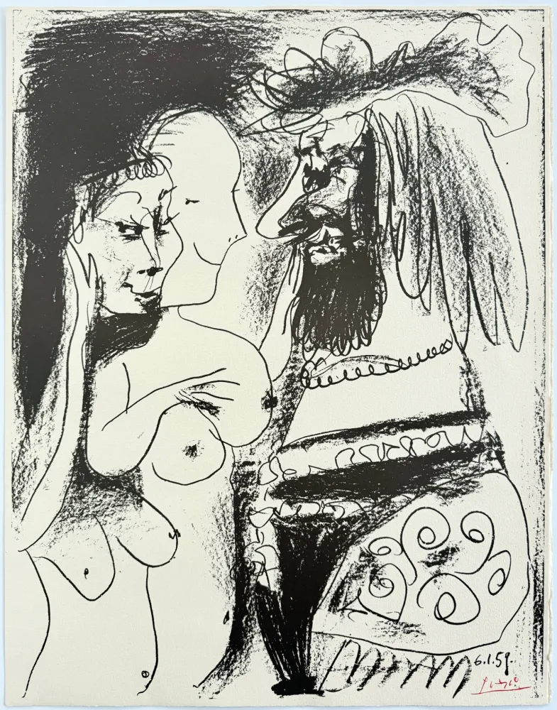 Sem Técnica Picasso - Le vieux Roi (Old King)