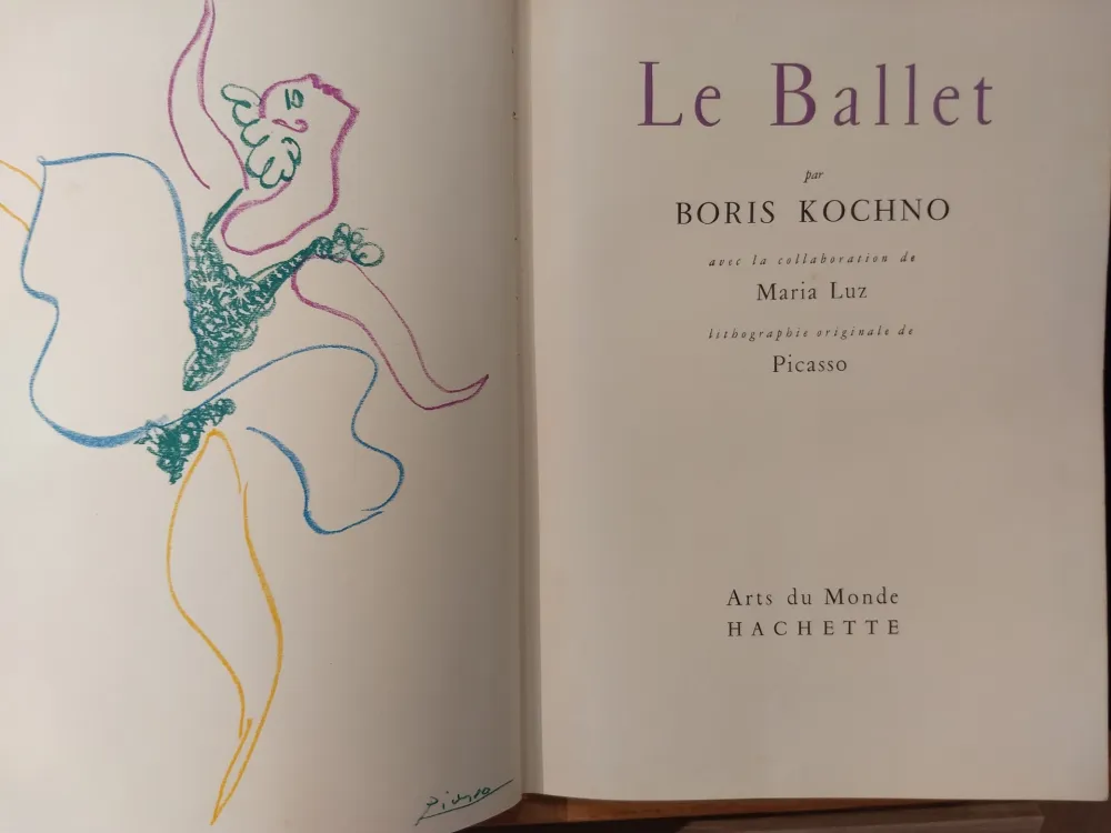 Livro Ilustrado Picasso - Les Ballet