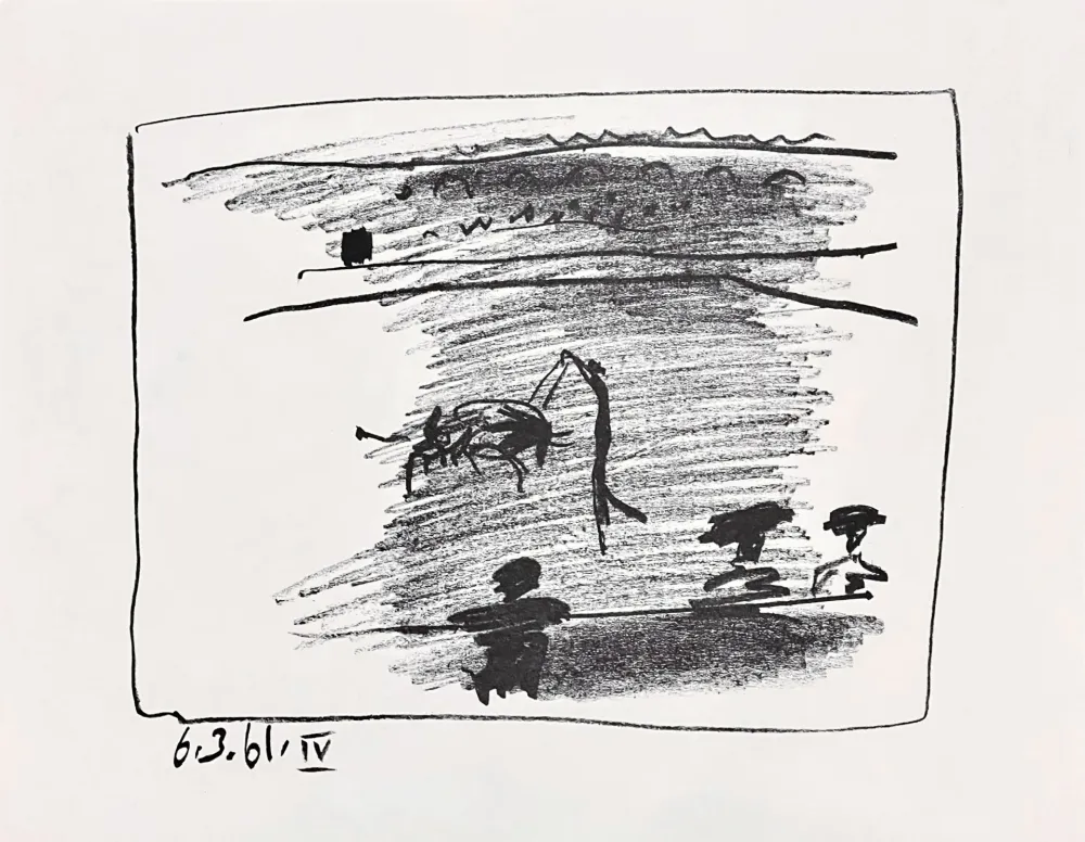 Litografia Picasso - Les Banderillas