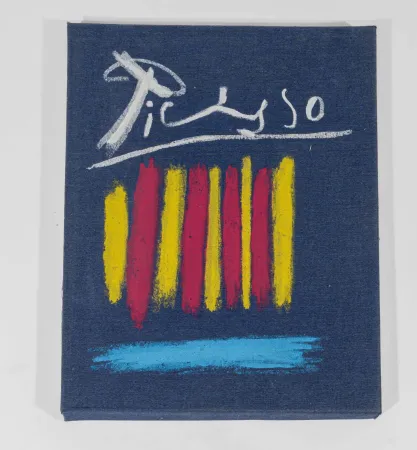 Livro Ilustrado Picasso - Les Bleus de Barcelone