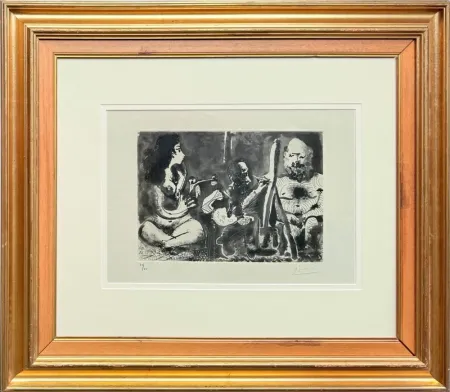 Água-Tinta Picasso - Les bleus de Barcelone