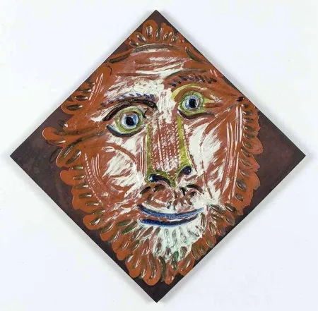 Cerâmica Picasso - Lion’s Head, 1968-1969