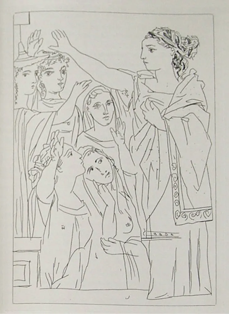 Gravura Picasso - Lysistrata By Aristophanes (Signed Book)