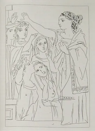 Gravura Picasso - Lysistrata By Aristophanes (Signed Book)