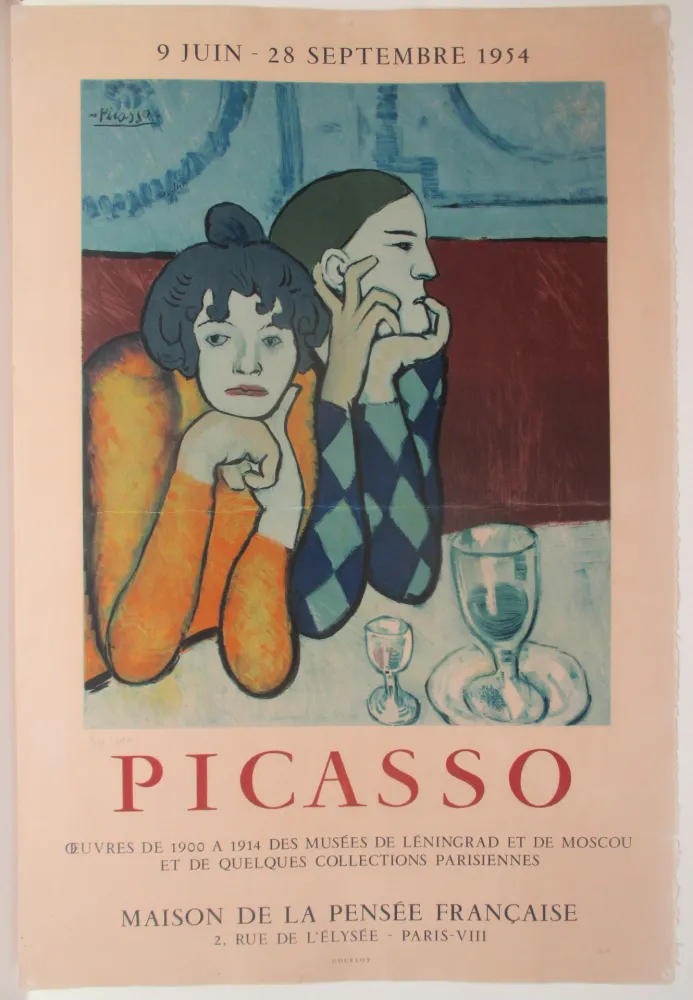 Litografia Picasso - Maison de la Pensee Francaise