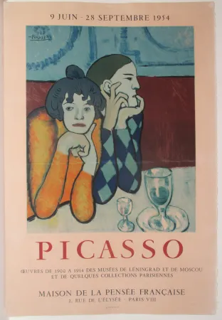 Litografia Picasso - Maison de la Pensee Francaise