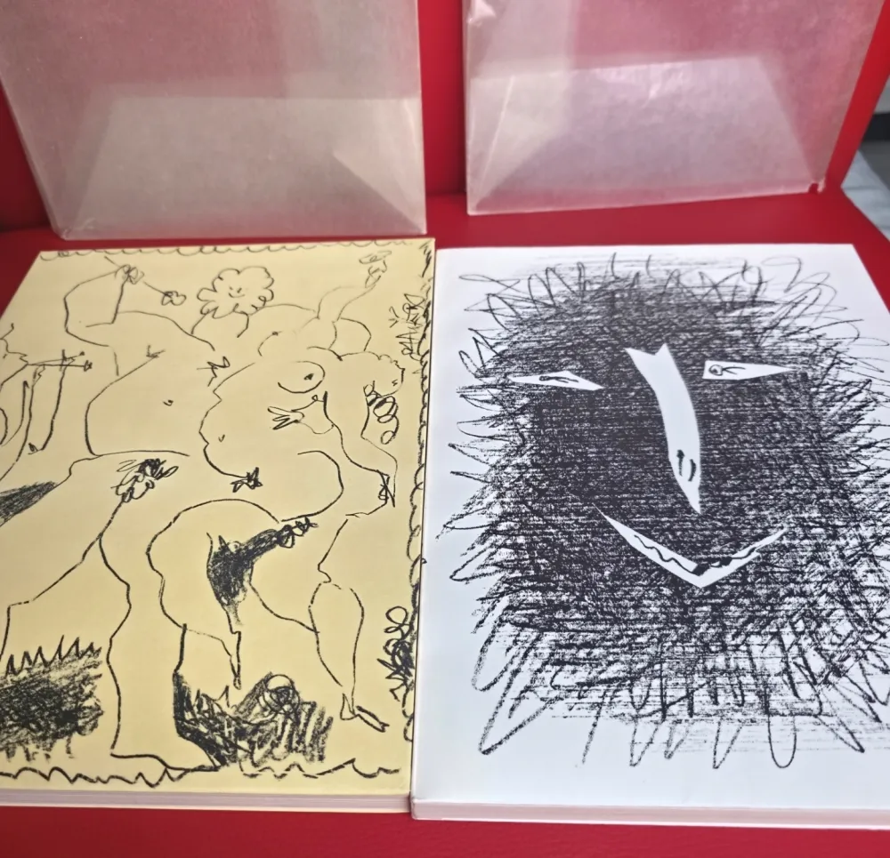 Livro Ilustrado Picasso - Mourlot Litographe III & IV Mint