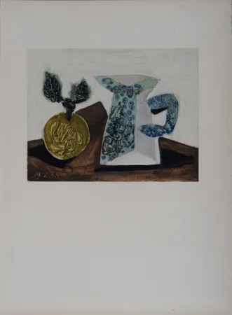 Litografia Picasso - Nature morte
