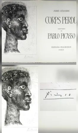 Gravura Picasso - Negre Negre Negre/ Corps Perdu 