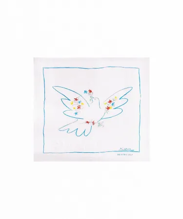 Serigrafia Picasso -  PABLO PICASSO - COLOMBE DE LA PAIX, MOSCOU C.1957